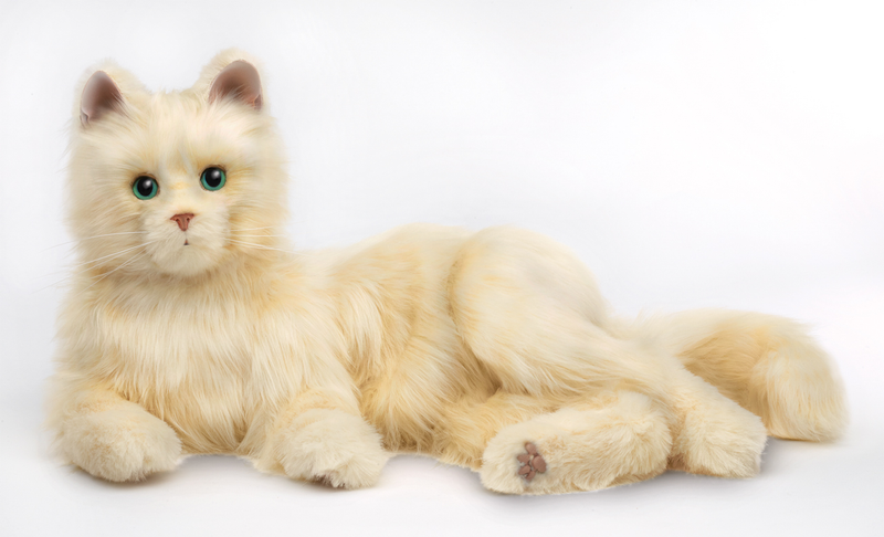 Illustration for article titled Hasbro Now Has a Toy Line For Seniors Starting With a Lifelike Robotic Cat
